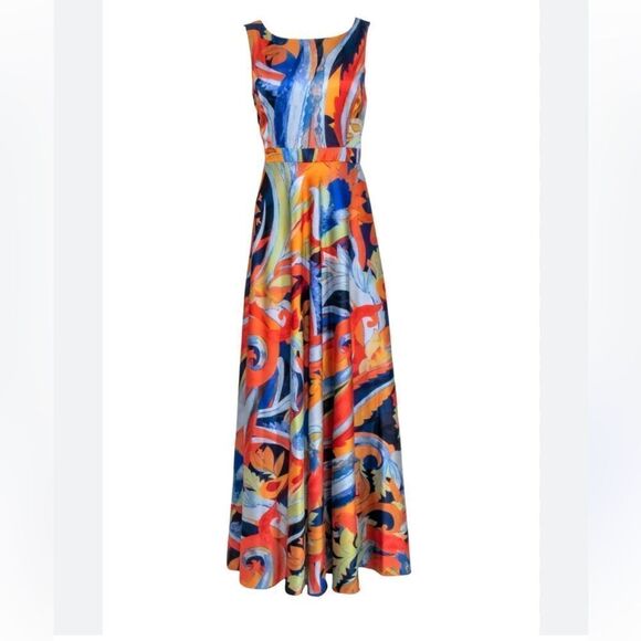 Nicole Miller maxi dress size 2 - Picture 1 of 8